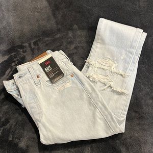 Levi’s 501 Skinny High Rise Jeans
